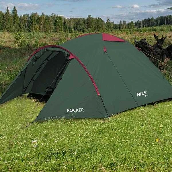 NC6013 ŽALIA IR RAUDONA ROCKER NILS CAMP PAlapinė