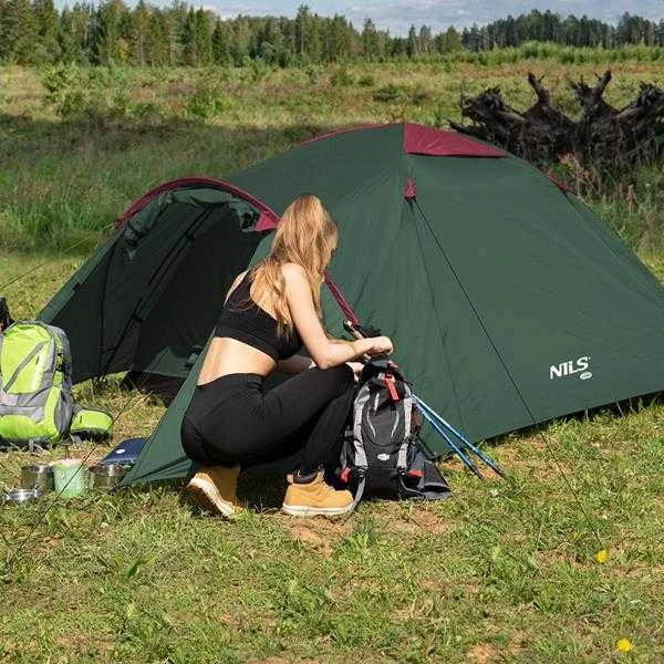 NC6013 ŽALIA IR RAUDONA ROCKER NILS CAMP PAlapinė