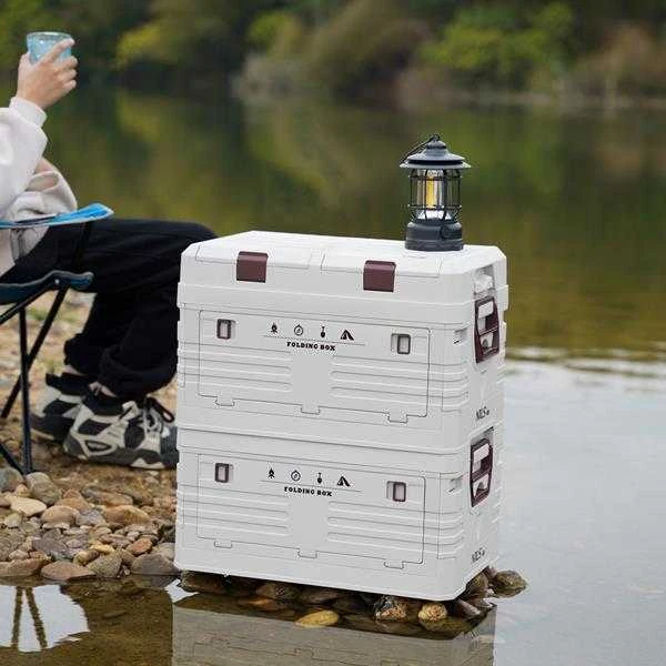 NCB4003 sulankstoma stovyklavimo dėžė su dangteliu 50L NILS CAMP