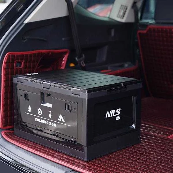 NCB4006 sulankstoma stovyklavimo dėžė SU STALO FUNKCIJA 2IN1 50L NILS CAMP
