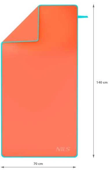 NCR11 MIKROPLUOŠTO RANŠŠLUOTIS CORAL 140X70 CM NILS