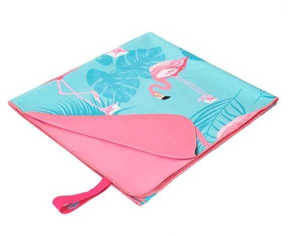 NCR14 FLAMINGOS mikropluošto rankšluostis 160x80 cm NILS