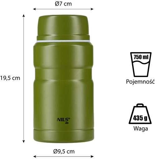 NCT02 THERMOS SET 750ML NILS CAMP