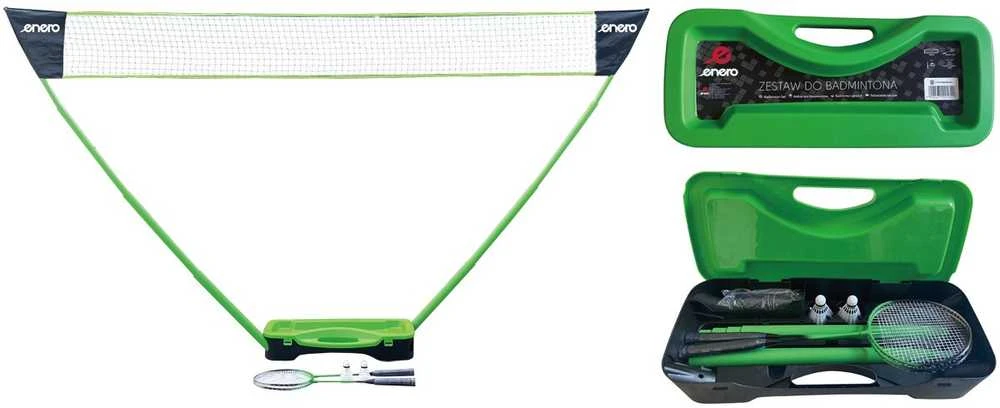 NERO 3-IN-1 PAplūdimio IR SODO BADMINTO RINKINYS