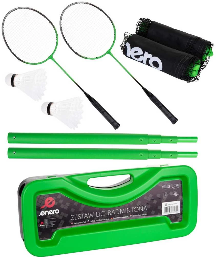 NERO 3-IN-1 PAplūdimio IR SODO BADMINTO RINKINYS