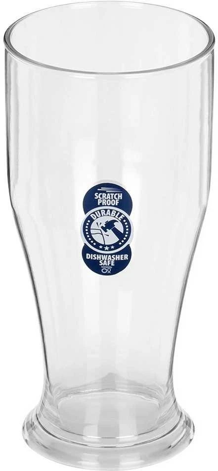 Nesulaužomas plastikinis alaus bokalas 520 ml