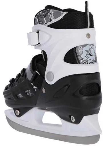 NH10905 4in1 Juodas DYDIS. L(39-42) INLINE PAČIŪRĖS SU MATMENYS. THE NILS EXTREME HOCKEY SKY