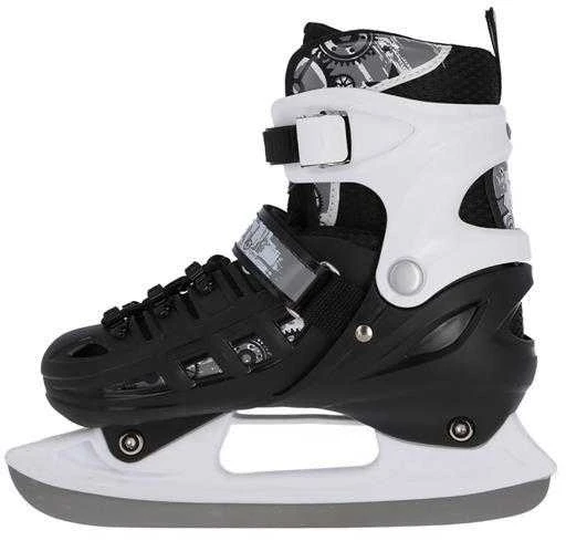 NH10905 4in1 Juodas DYDIS. M(35-38) INLINE RIUDŽIAI SU MATMENYS. THE NILS EXTREME HOCKEY SKY