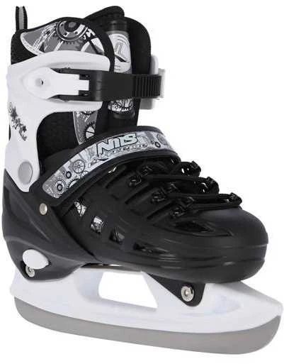 NH10905 4in1 Juodas DYDIS. M(35-38) INLINE RIUDŽIAI SU MATMENYS. THE NILS EXTREME HOCKEY SKY