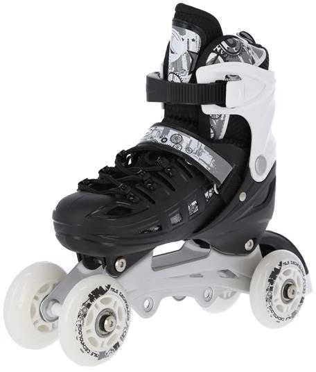 NH10905 4in1 Juodas DYDIS. M(35-38) INLINE RIUDŽIAI SU MATMENYS. THE NILS EXTREME HOCKEY SKY