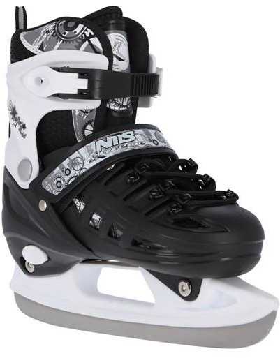 NH10905 4in1 Juodas DYDIS. S(31-34) INLINE PAČIŪRĖS SU MATMENYS. NILS EXTREME HOCKEY RAIL