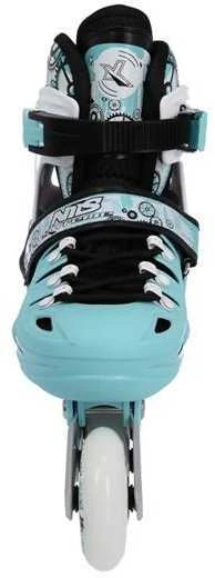 NH10905 4in1 MINT DYDIS. L(39-42) INLINE PAČIŪRĖS SU MATMENYS. THE NILS EXTREME HOCKEY SKY