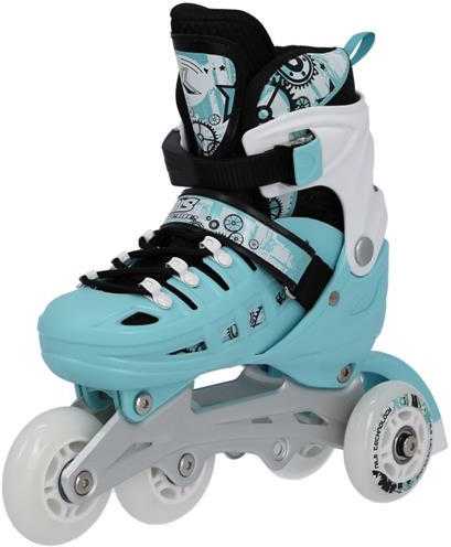 NH10905 4in1 MINT DYDIS. M(35-38) INLINE RIUDŽIAI SU MATMENYS. THE NILS EXTREME HOCKEY SKY