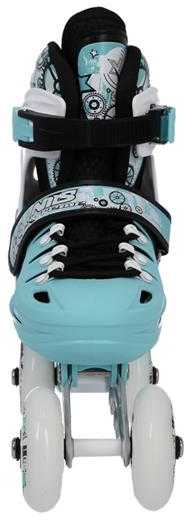 NH10905 4in1 MINT DYDIS. M(35-38) INLINE RIUDŽIAI SU MATMENYS. THE NILS EXTREME HOCKEY SKY