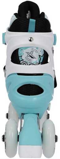NH10905 4in1 MINT DYDIS. M(35-38) INLINE RIUDŽIAI SU MATMENYS. THE NILS EXTREME HOCKEY SKY