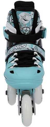 NH10905 4in1 MINT DYDIS. M(35-38) INLINE RIUDŽIAI SU MATMENYS. THE NILS EXTREME HOCKEY SKY