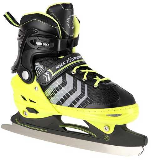 NH18192 4in1 JUODAI ŽALIAI DYDŽIO S(29-33) INLINE RIEDŽIAI SU MATMENYS. PŁ. FIGURINE NILS EXTREME