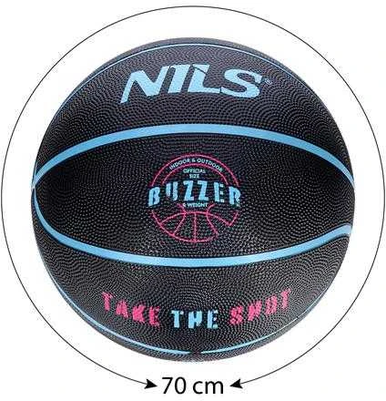 NPK251 KREPŠINIO Juodas BUZZER 5 NILS