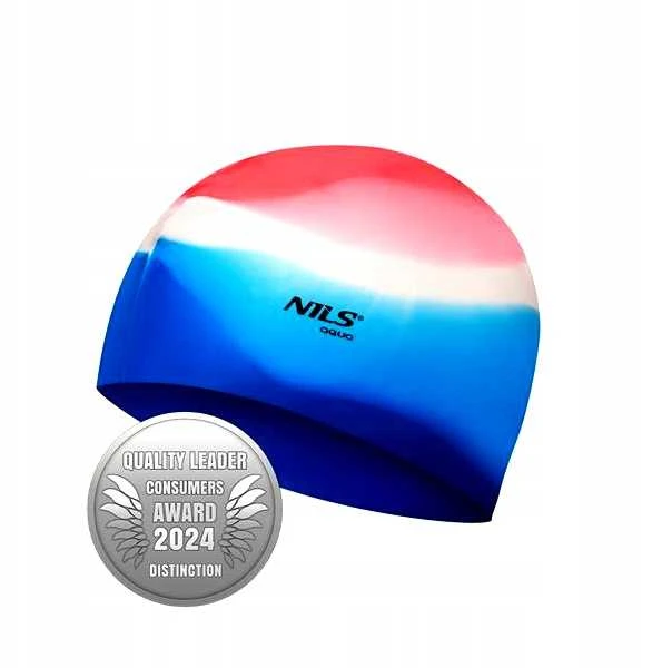 NQC ĮVAIRIŲ SPALVŲ M03 SILIKONINIS KEPURĖ NILS AQUA