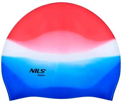 NQC ĮVAIRIŲ SPALVŲ M03 SILIKONINIS KEPURĖ NILS AQUA