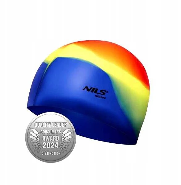 NQC ĮVAIRIŲ SPALVŲ M04 SILIKONINIS KEPURĖ NILS AQUA