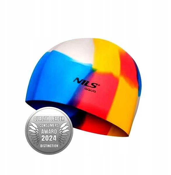 NQC ĮVAIRIŲ SPALVŲ M10 SILIKONINIS DANGTELIS NILS AQUA