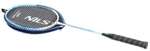 NR204 ALIUMINIO IZOMETRINIS / BADMINTONO RAKETA + NILS Dangtis