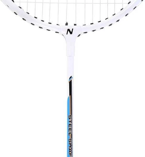NR204 ALIUMINIO IZOMETRINIS / BADMINTONO RAKETA + NILS Dangtis