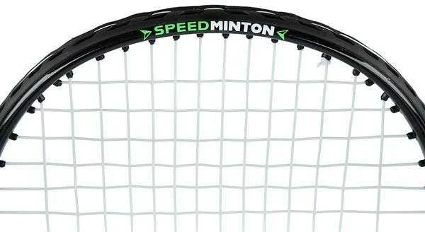 NRS001 SPEEDMINTON RINKINYS 2 REKETĖS + PLOKŠČIAI + ŽALIOS DANGLĖS NILAI