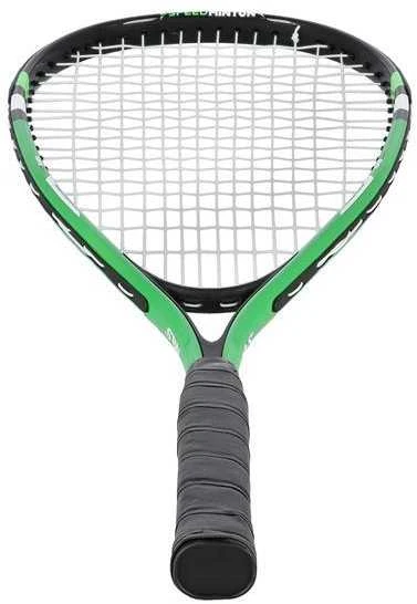 NRS001 SPEEDMINTON RINKINYS 2 REKETĖS + PLOKŠČIAI + ŽALIOS DANGLĖS NILAI