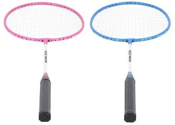 NRZ001 PLIENAS / BADMINTONO RINKINYS 2 REKETĖS + UŽDUOTĖS