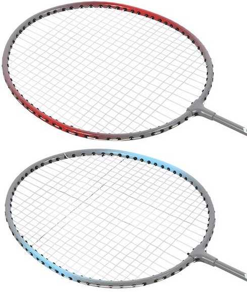 NRZ002 PLIENAS / BADMINTONAS RINKINYS 2 REKETĖS + UŽDUOTĖS