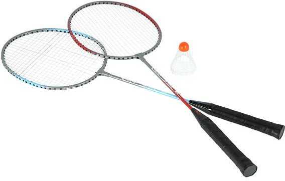 NRZ002 PLIENAS / BADMINTONAS RINKINYS 2 REKETĖS + UŽDUOTĖS