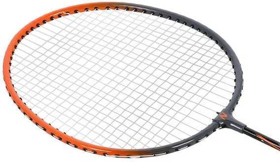 NRZ005 PLIENAS / BADMINTONO RINKINYS 2 RAKETĖS + NILS dangtelis
