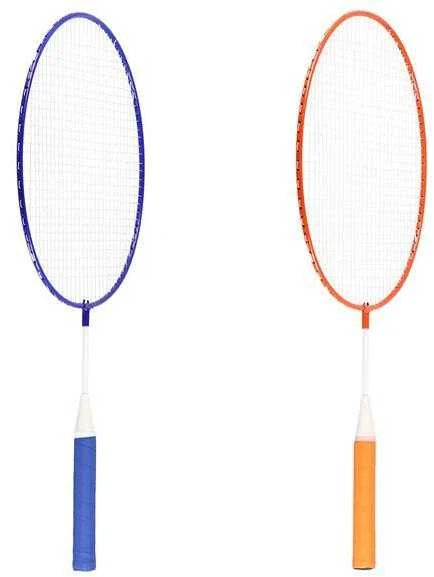 NRZ052 PLIENINIS / BADMINTONAS 2 RAKEČIŲ RINKINYS + JUNIOR NILS langinės