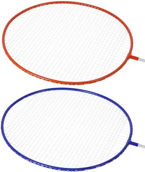 NRZ052 PLIENINIS / BADMINTONAS 2 RAKEČIŲ RINKINYS + JUNIOR NILS langinės
