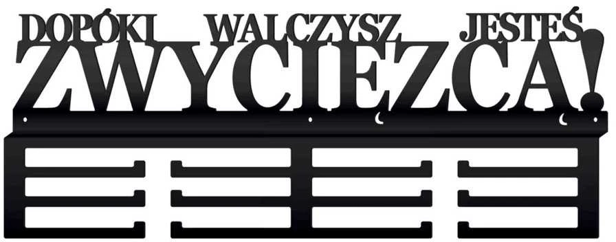 NUGALĖTOJO medalio kabykla