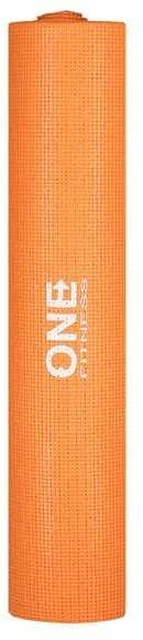 Orange YM02 ONE Oranžinis ONE FITNESS YOGA MAT