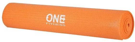 Orange YM02 ONE Oranžinis ONE FITNESS YOGA MAT