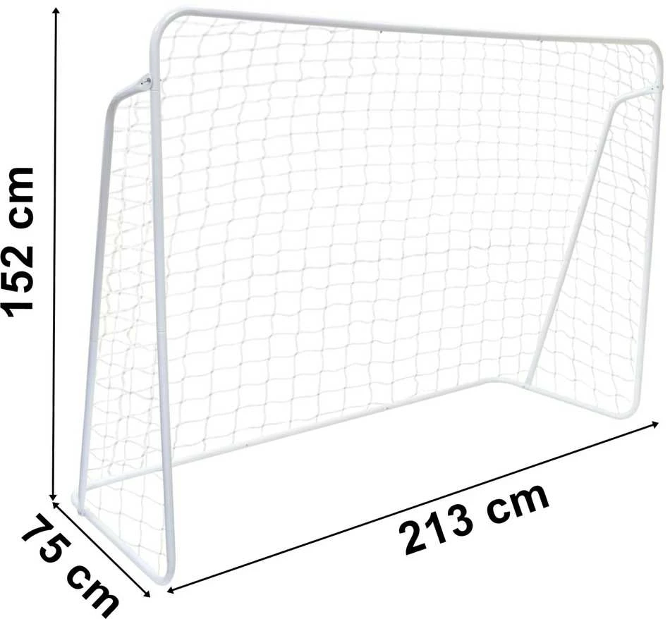 PAOLO futbolo vartai 213x152 cm balti