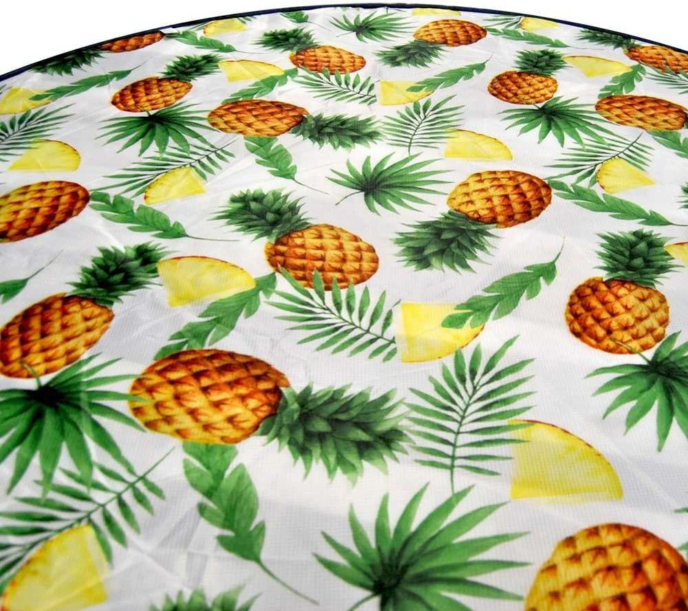 Pikniko paplūdimio kilimėlis, sulankstomas, apvalus antklodė, 138 cm