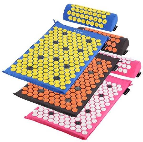 Pink AKM01 Rožinis SET AKUPRESSŪROS MAT HMS PREMIUM