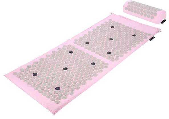Pink AKM04 Rožinis SET ACUPRESSURE MAT HMS PREMIUM