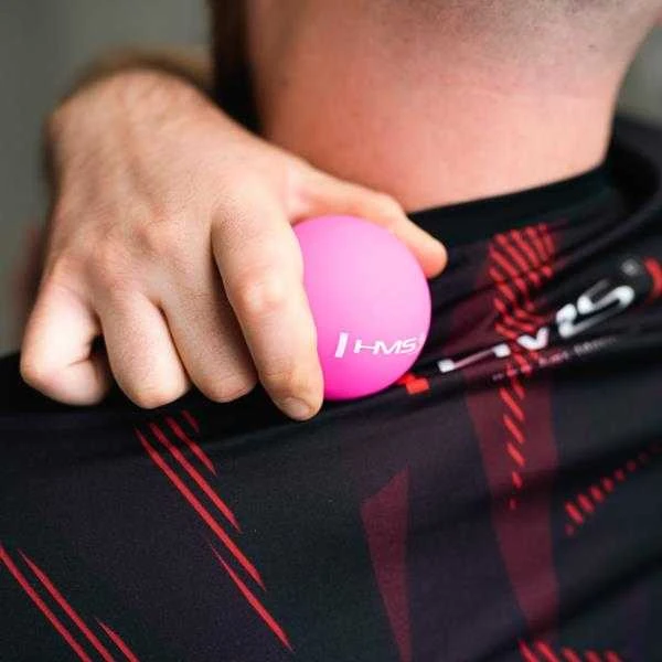 Pink BLC01 Rožinis LACROSSE VIENAS MASAŽINIS KUMULYS HMS