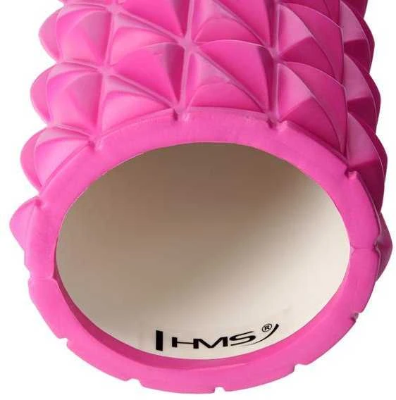 Pink FS205 Rožinis 45 CM FITNESS ROLLER / HMS ROLLER