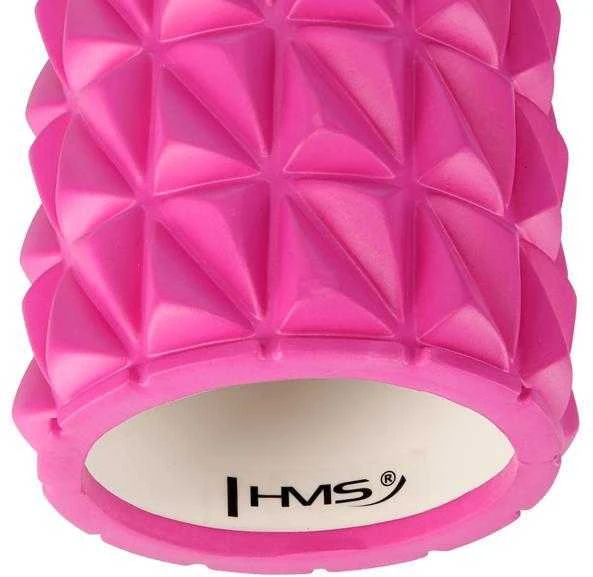 Pink FS205 Rožinis 45 CM FITNESS ROLLER / HMS ROLLER