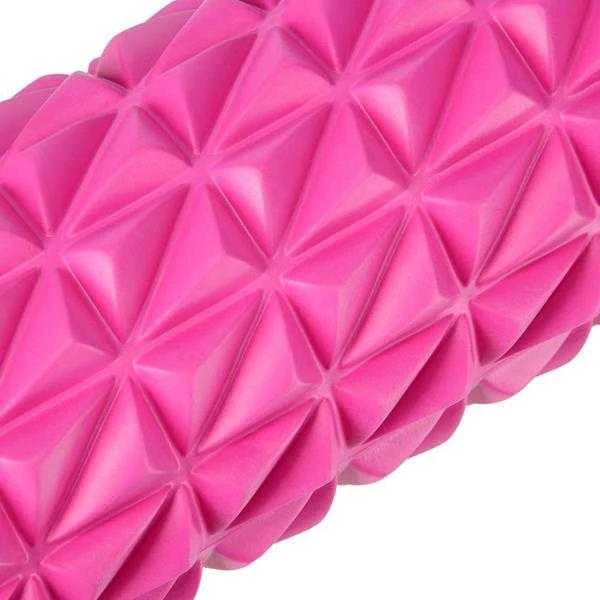 Pink FS205 Rožinis 45 CM FITNESS ROLLER / HMS ROLLER