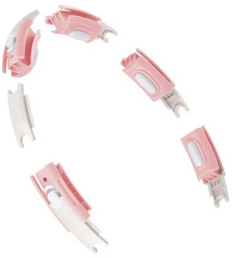 Pink HHM15 HULA HOP Rožinis SU MAGNETU IR SVORIU + HMS SKAITIKLIS