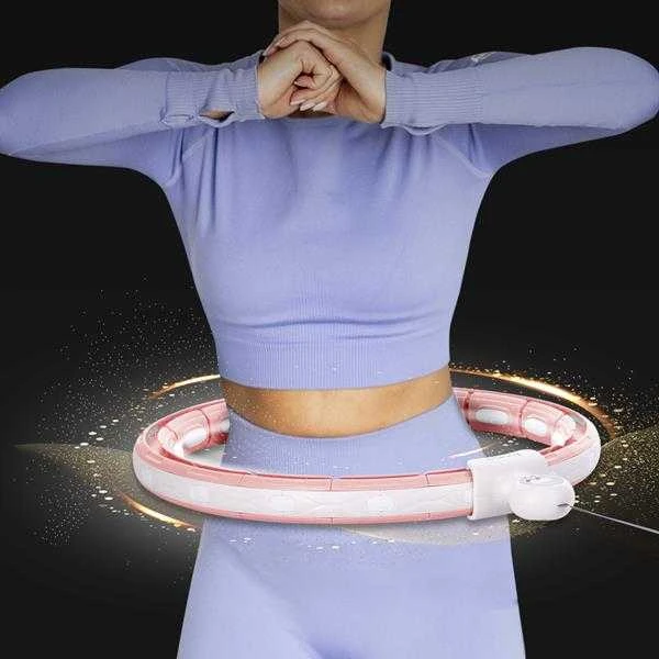 Pink HHM15 HULA HOP Rožinis SU MAGNETU IR SVORIU + HMS SKAITIKLIS