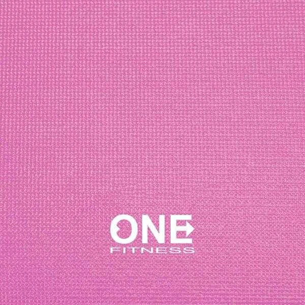 YM01 Rožinis ONE FITNESS YOGA MAT